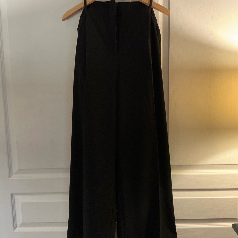 Reitmans Black Wide-Leg Petite Dress Pants